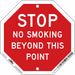 Safety Sign 6 in x 6 in Aluminum