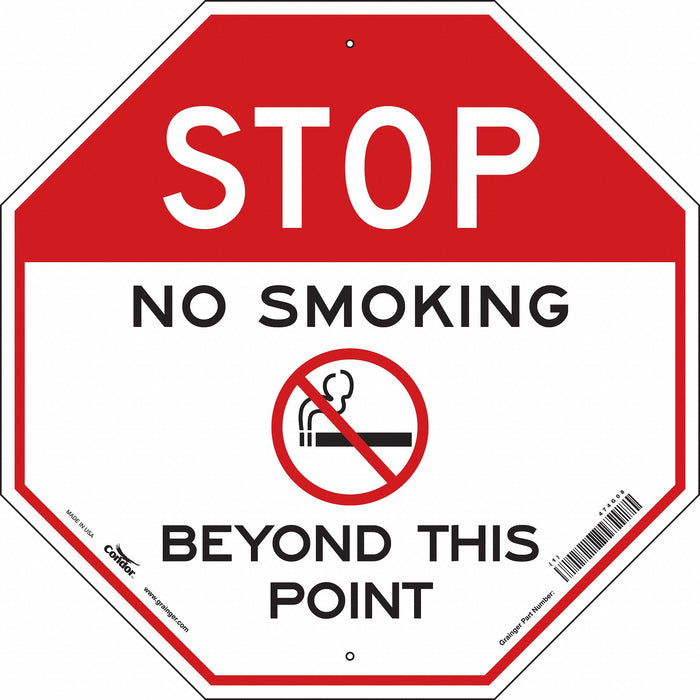 Safety Sign 24 in x 24 in Aluminum