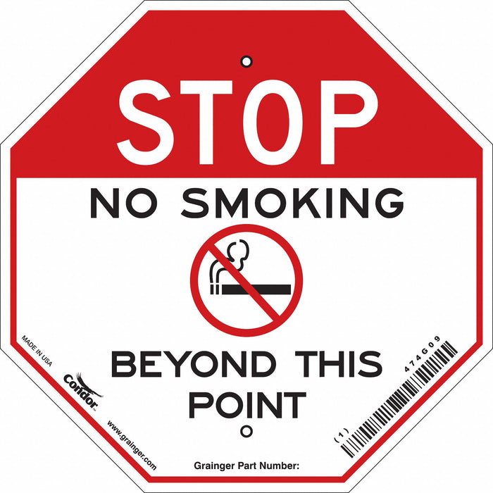 Safety Sign 12 inx12 in Polyethylene