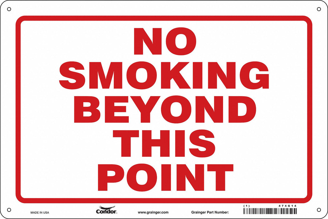 Safety Sign 24 in x 36 in Polyethylene