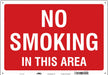 Safety Sign 14 in x 20 in Polyethylene