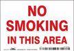 J7016 Safety Sign 3.5in x 5in Vinyl