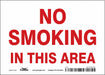 J7016 Safety Sign 5 inx7 in Vinyl