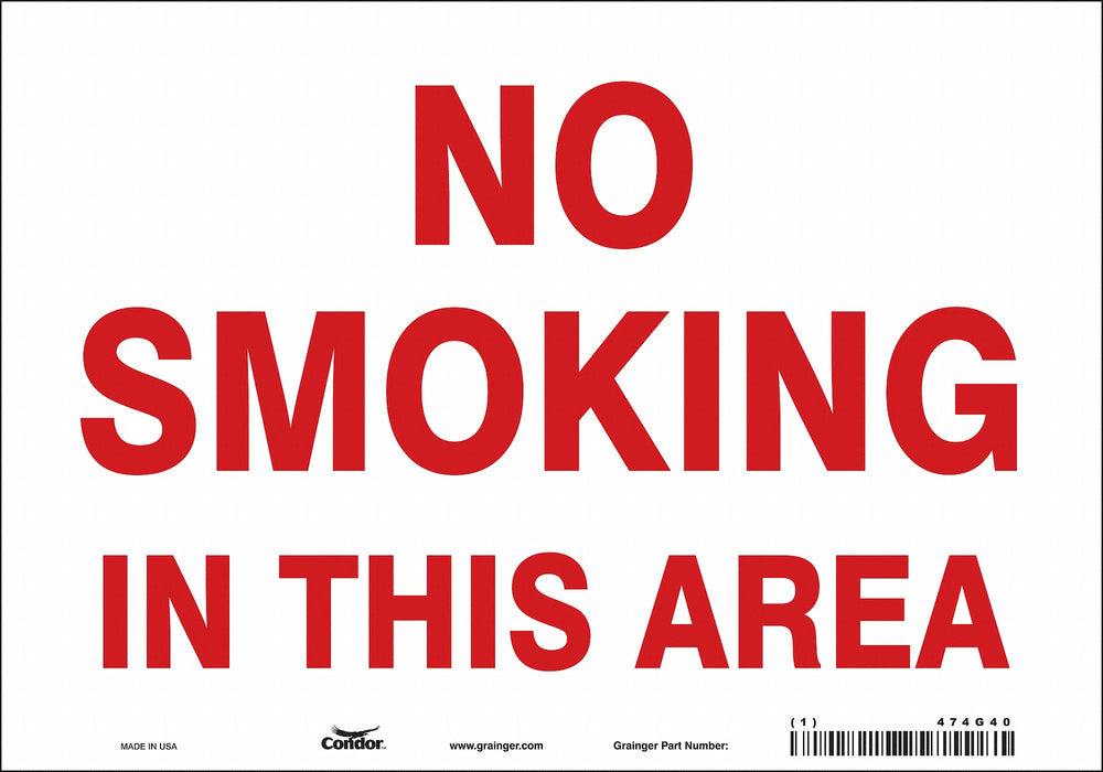 J7016 Safety Sign 7 inx10 in Vinyl