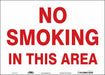 J7016 Safety Sign 10 inx14 in Vinyl