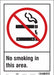 Safety Sign 14 in x 10 in Vinyl