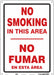 Safety Sign 14 inx10 in Aluminum