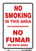 Safety Sign 10 in x 7 in Vinyl