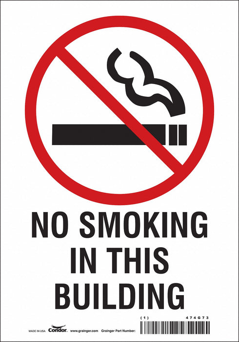 Safety Sign 10 inx7 in Vinyl