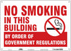 Safety Sign 10 in x 14 in Aluminum