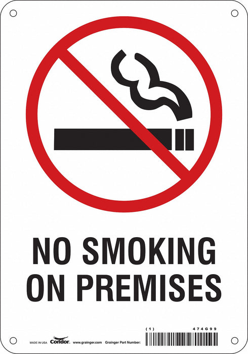 Safety Sign 10 inx7 in Aluminum