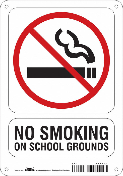 Safety Sign 10 inx7 in Aluminum