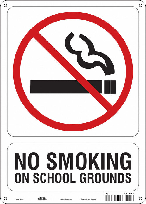 Safety Sign 14 inx10 in Polyethylene