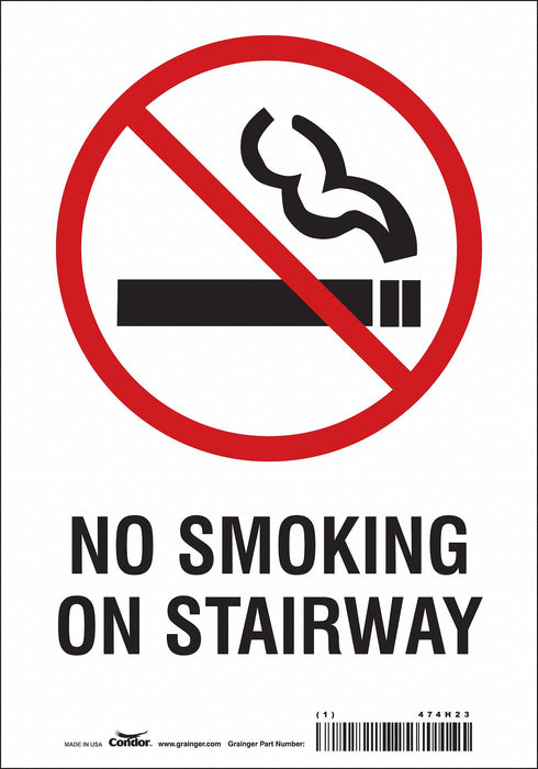 Safety Sign 10 in x 7 in Vinyl