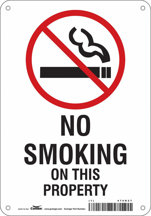 Safety Sign 10 inx7 in Polyethylene