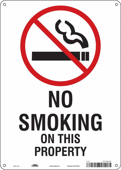 Safety Sign 14 inx10 in Polyethylene