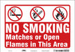 Safety Sign 7 in x 10 in Vinyl