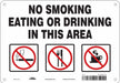 Safety Sign 7 in x 10 in Aluminum