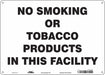 Safety Sign 10 in x 14 in Polyethylene