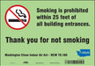 Safety Sign 7 inx10 in Vinyl
