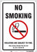 Safety Sign 14 in x 10 in Polyethylene