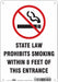 Safety Sign 10 in x 7 in Polyethylene