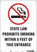 Safety Sign 14 in x 10 in Vinyl