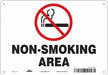 Safety Sign 7 in x 10 in Aluminum