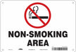 Safety Sign 7 inx10 in Polyethylene