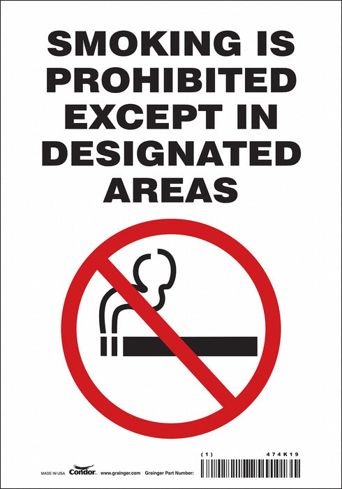 Safety Sign 10 inx7 in Vinyl