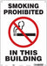 Safety Sign 14 in x 10 in Polyethylene