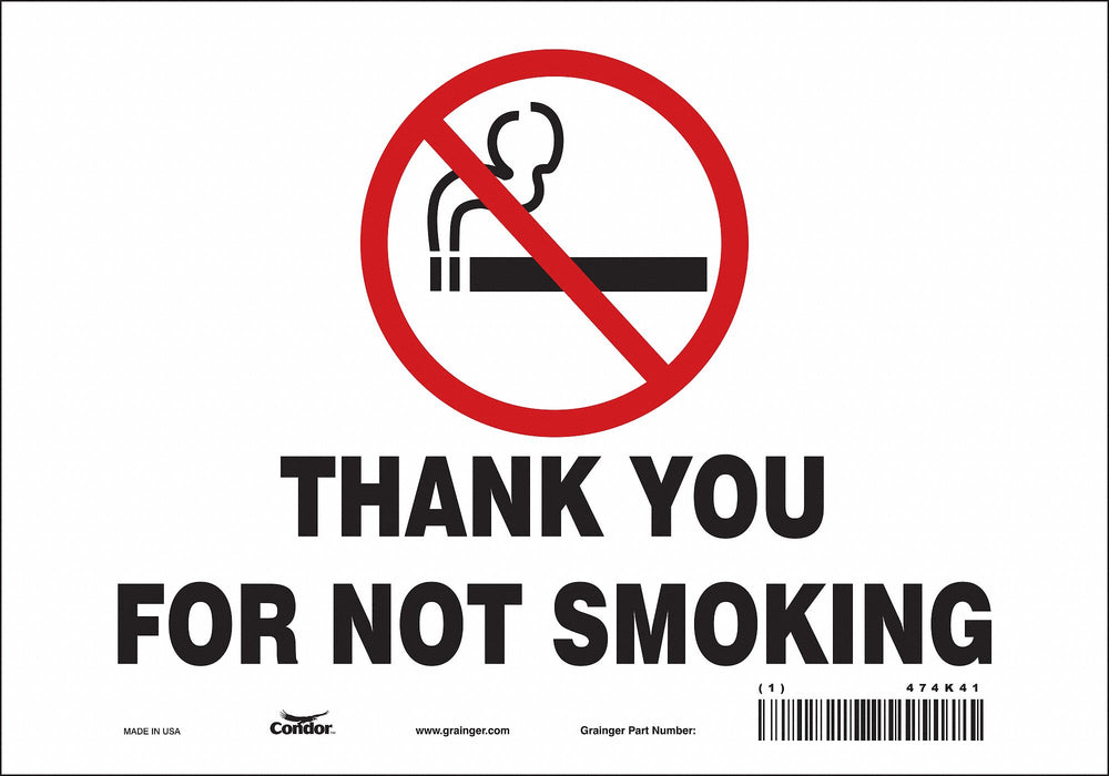 Safety Sign 7 in x 10 in Vinyl