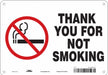 Safety Sign 7 inx10 in Polyethylene