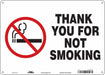 Safety Sign 10 in x 14 in Polyethylene