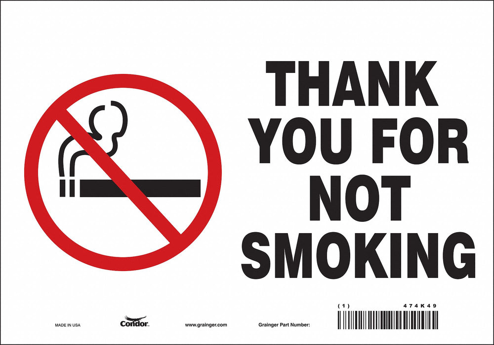 Safety Sign 7 in x 10 in Vinyl
