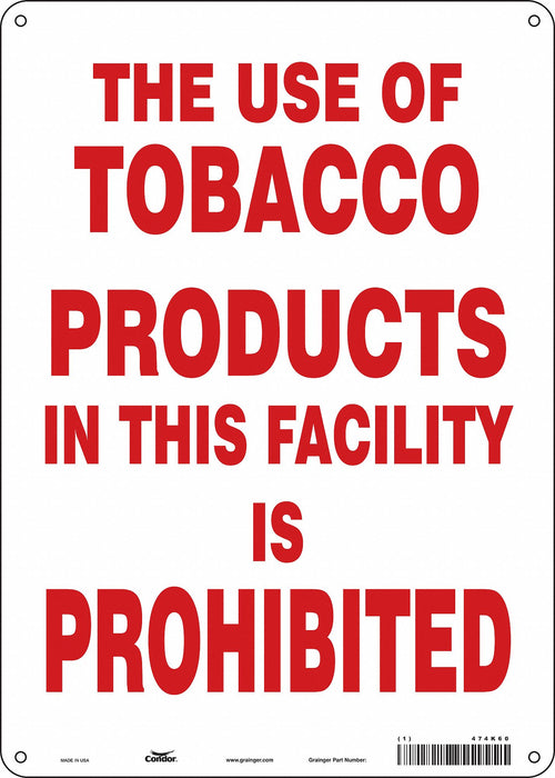 Safety Sign 14 in x 10 in Polyethylene