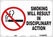 Safety Sign 10 in x 14 in Aluminum