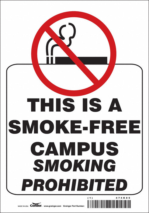 Safety Sign 10 inx7 in Vinyl