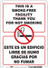 Safety Sign 10 inx7 in Polyethylene