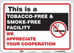 K1243 Safety Sign 10 inx14 in Polyethylene