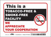 K1243 Safety Sign 5 inx7 in Vinyl