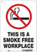 Safety Sign 10 in x 7 in Aluminum