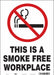 Safety Sign 14 in x 10 in Vinyl
