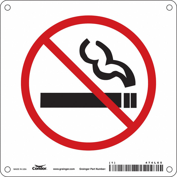 Safety Sign 6 inx6 in Polyethylene