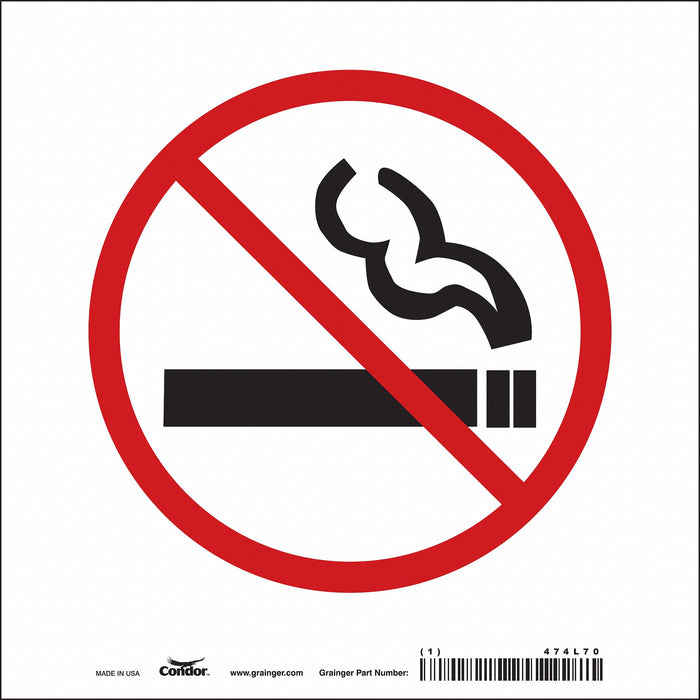 Safety Sign 7 inx7 in Vinyl