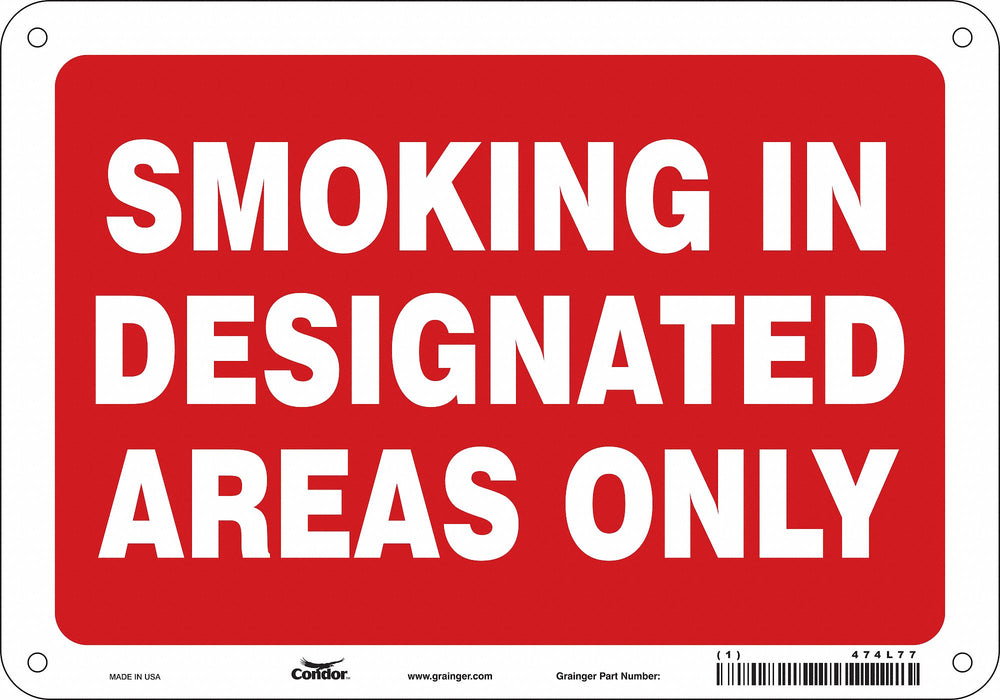 J7032 Safety Sign 7 inx10 in Polyethylene