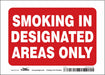 J7032 Safety Sign 5 in x 7 in Vinyl