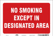 Safety Sign 7 in x 10 in Vinyl