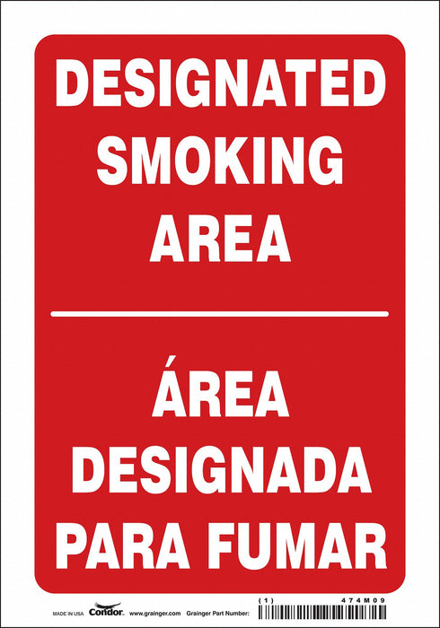 Safety Sign 10 inx7 in Vinyl