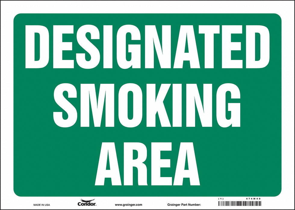 K1256 Safety Sign 10 in x 14 in Vinyl